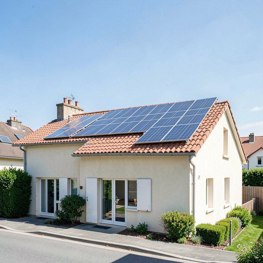 Aide pour des panneaux solaires