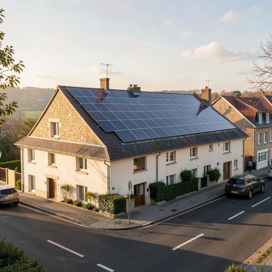 Aides pour la pose de panneaux solaires