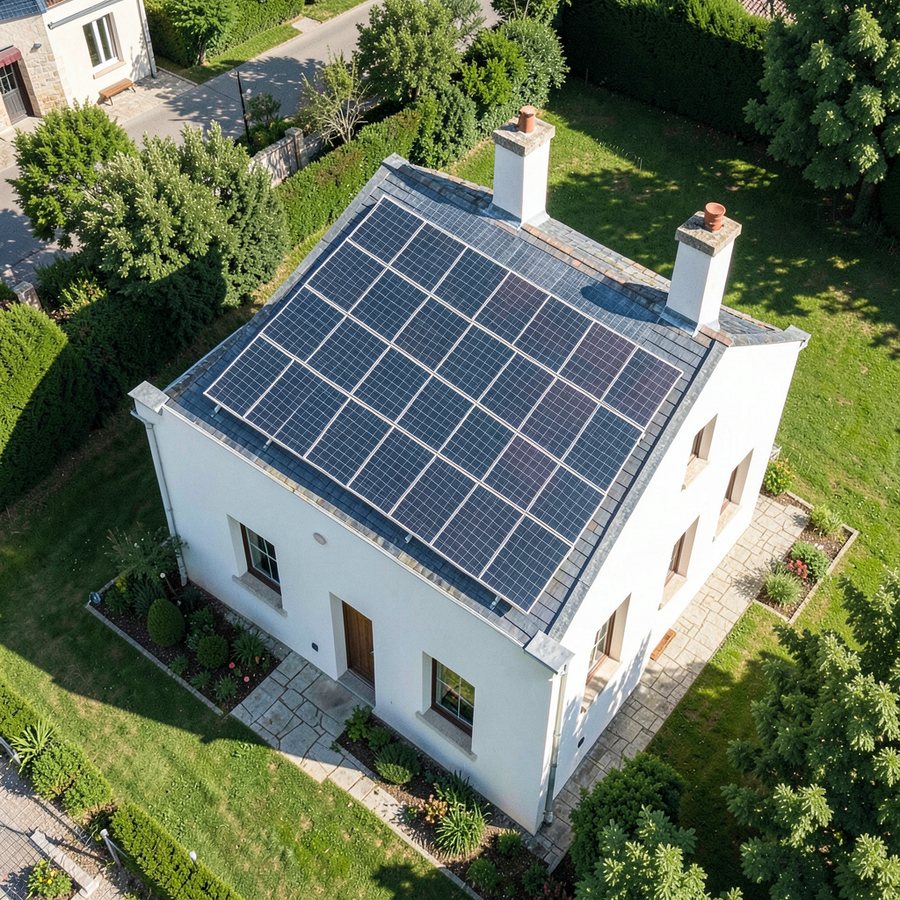Combien de panneaux photovoltaïques pour 5000 kw