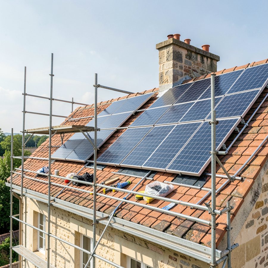 Installation de panneaux solaires : les étapes réelles