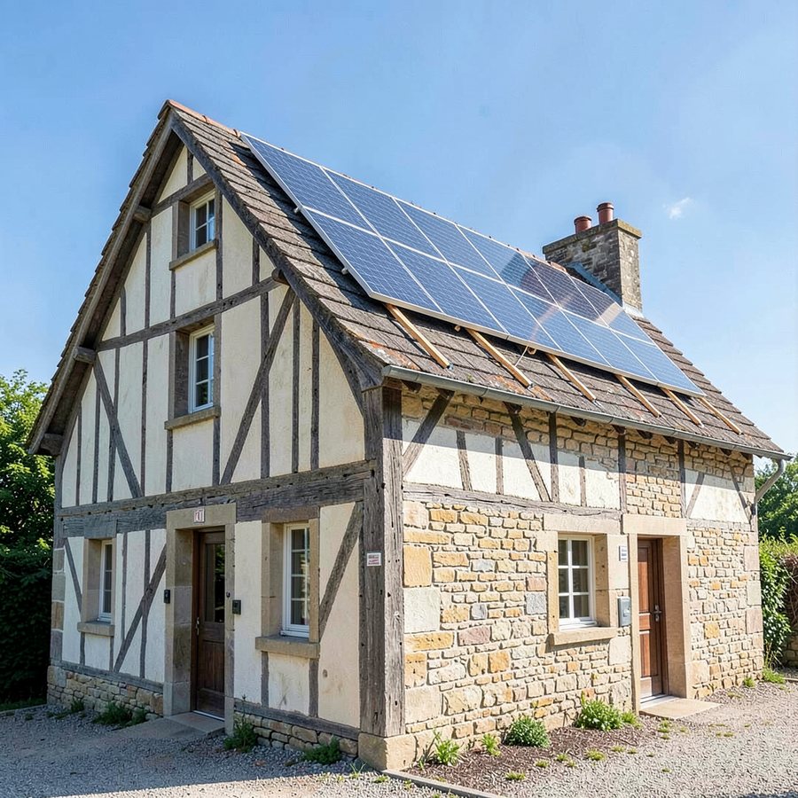 Installation panneaux photovoltaïques