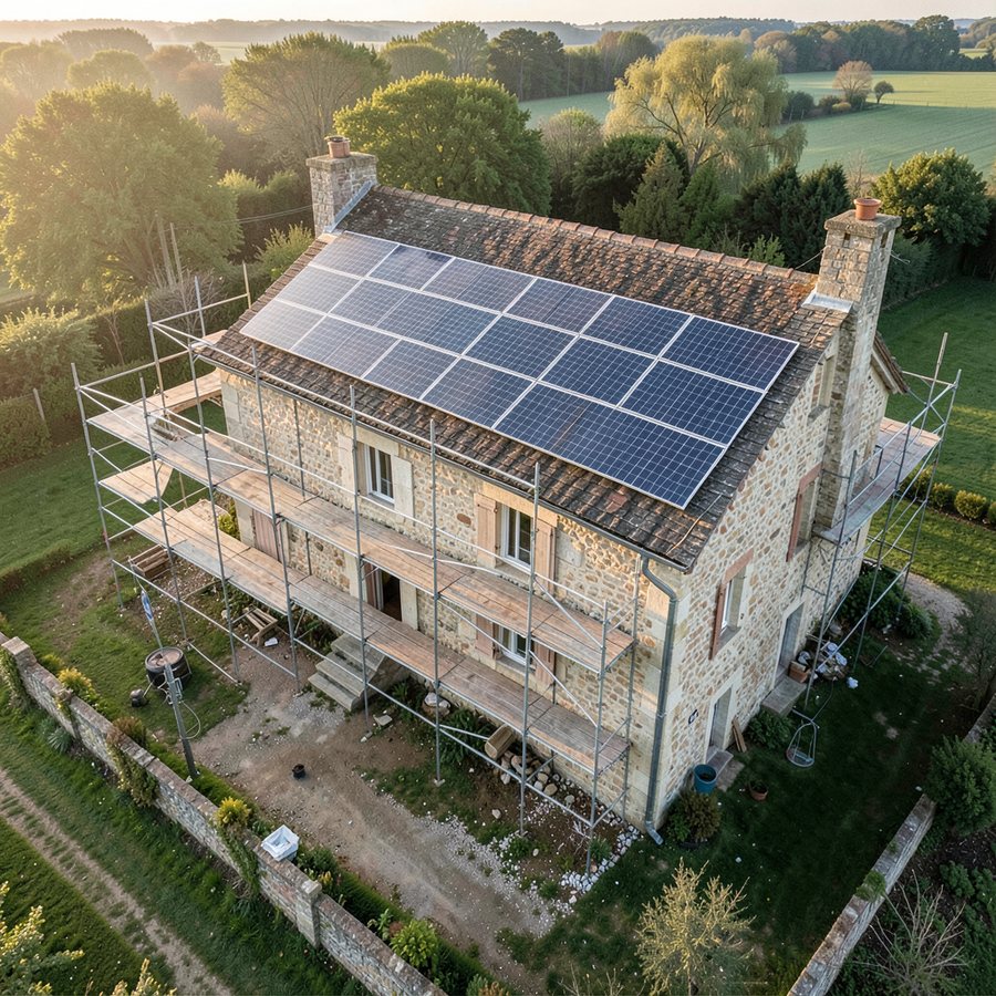Installations panneaux photovoltaiques
