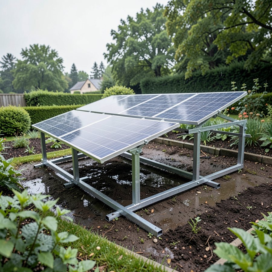 Installer des panneaux solaires dans son jardin