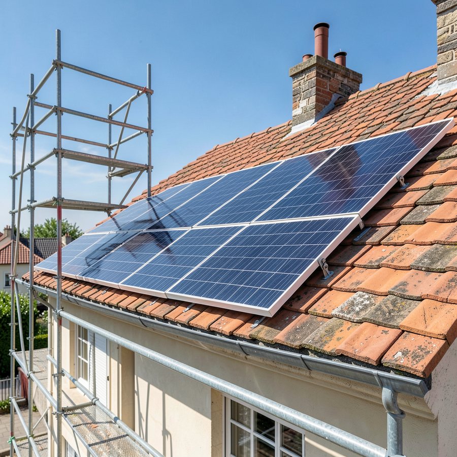 Installer des panneaux solaires sur son toit