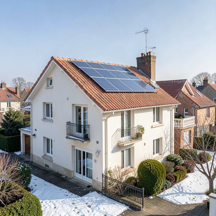 Panneau solaire 1 euro 2025
