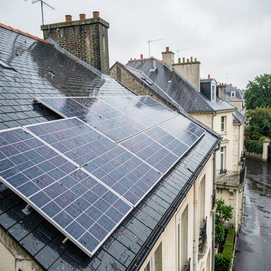 Panneau solaire grand est