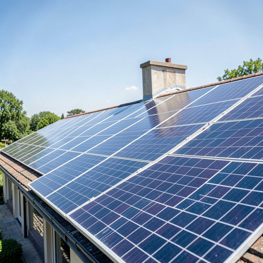 Panneau solaire pour pompe à chaleur