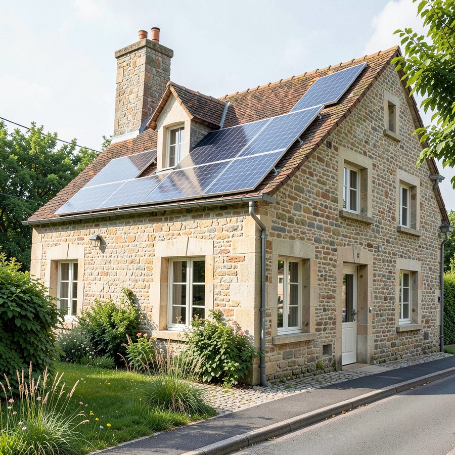 Panneaux photovoltaïques 9kw