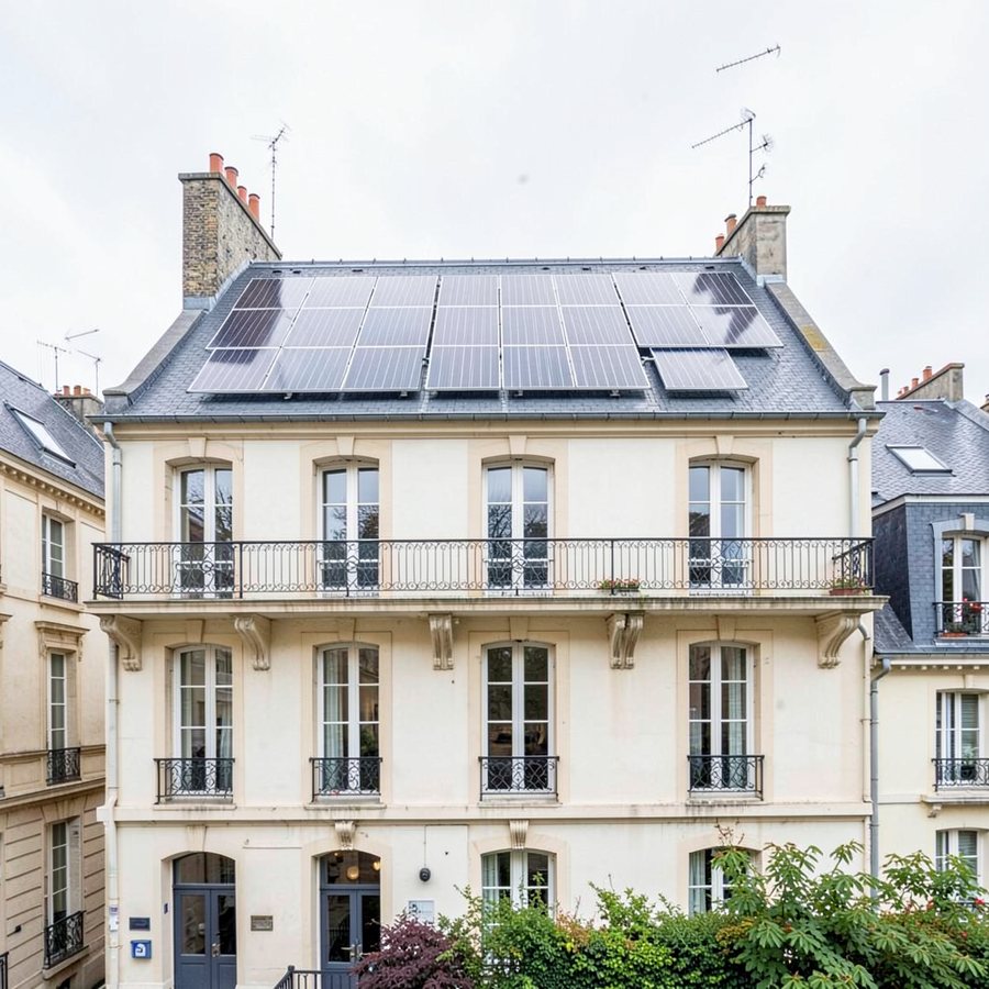 Panneaux solaires aérovoltaïques