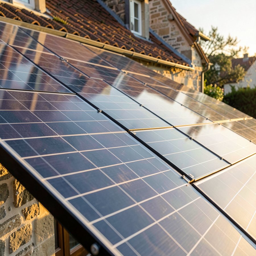 Panneaux solaires photovoltaïques