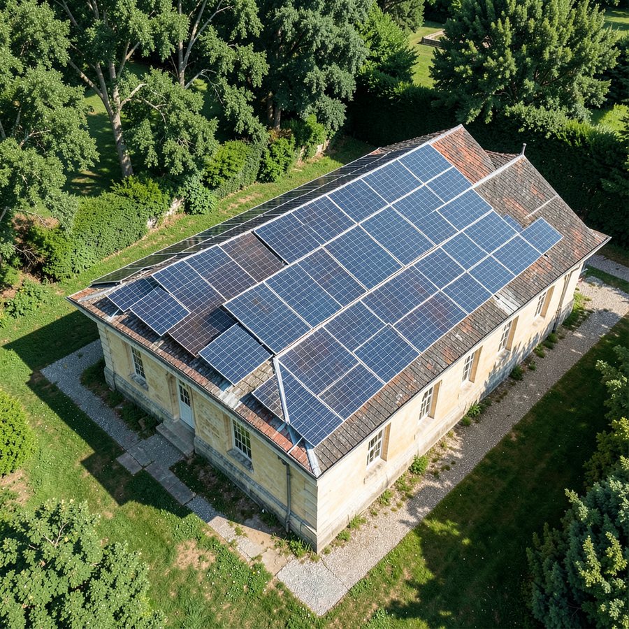 Panneaux solaires pour les plus de 70 ans