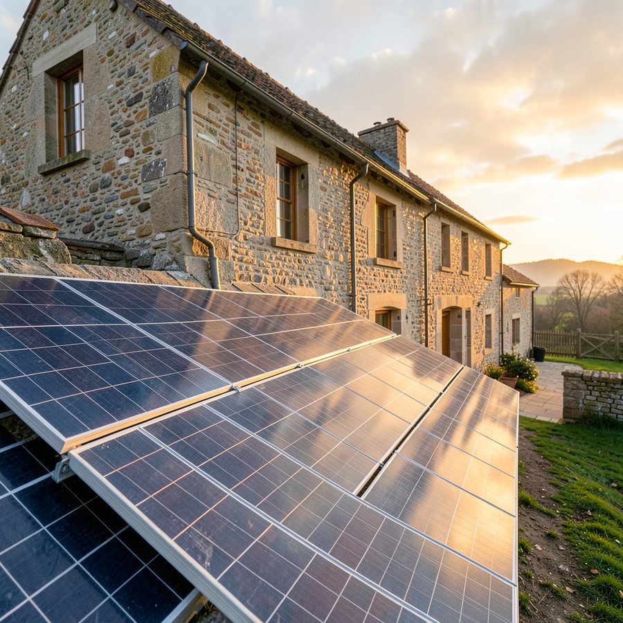 Stellar environnement panneau solaire