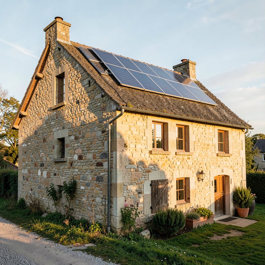 Surface panneau solaire pour 3kw