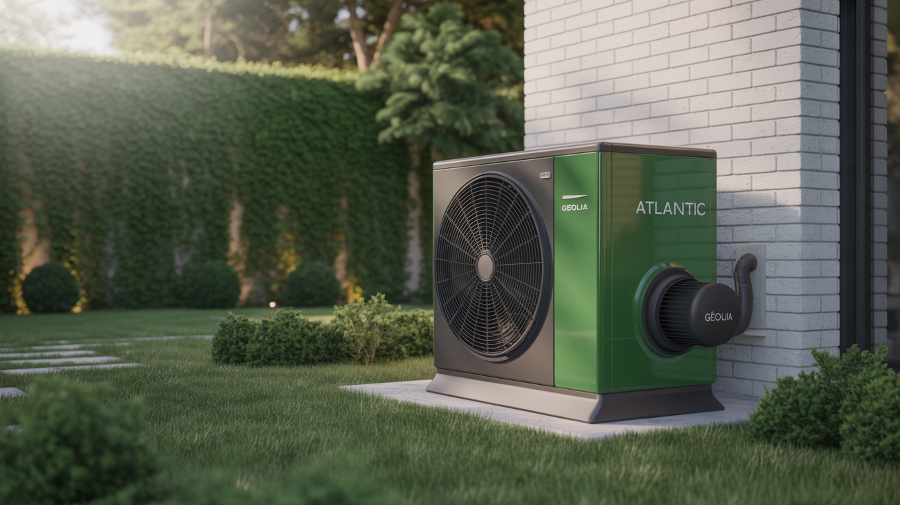 atlantic geolia installée dans un jardin moderne avec lumière naturelle