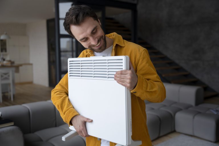 chauffage pompe à chaleur prix unité extérieure de pompe à chaleur installée sur un mur de maison