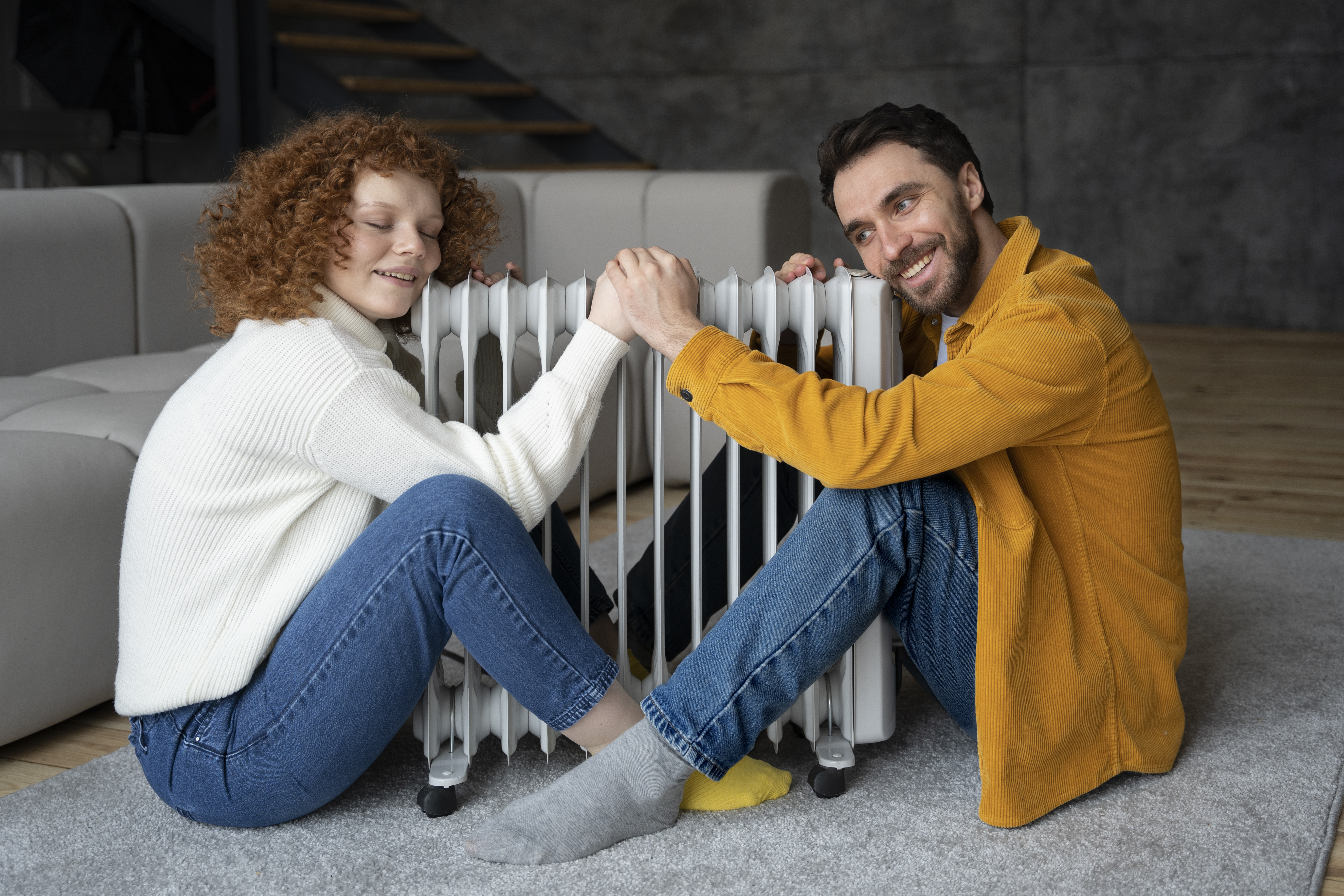 Chaudière à granulés avec silo pour un système de chauffage maison écologique