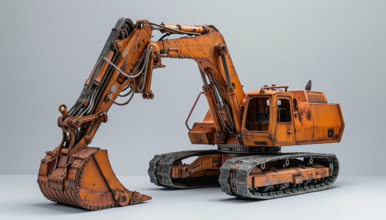 pac hitachi yutaki s80 vue sur des machines lourdes utilisées dans l'industrie de la construction