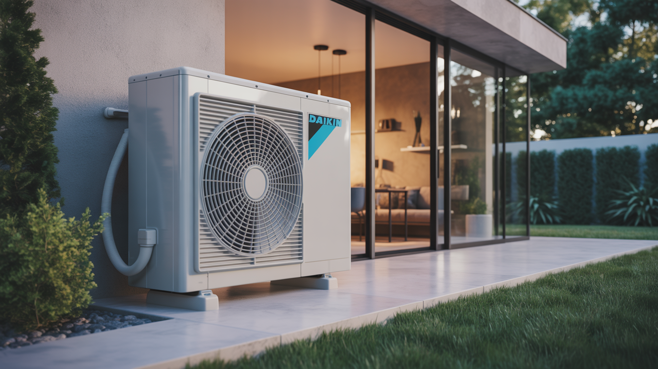 Schéma du cycle thermodynamique d’une pompe à chaleur Daikin