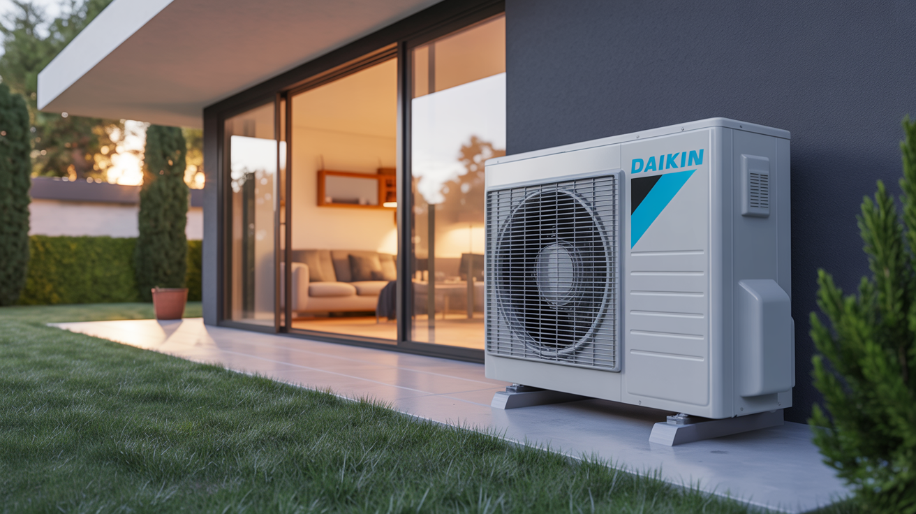 Infographie des aides financières pour une pompe à chaleur Daikin