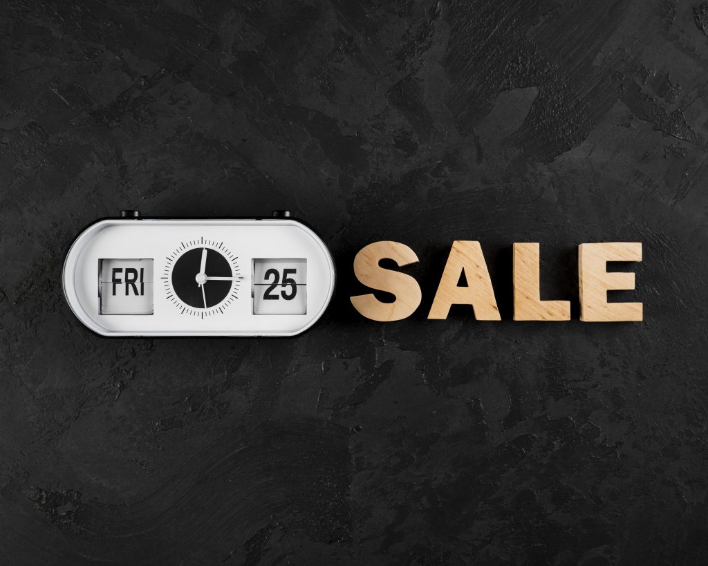 vitocal 250 a prix promotion de vente illustrée par le mot vente et une horloge sur fond uni