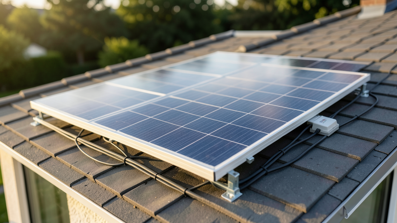 3 kwc photovoltaïque installé sur un toit de maison avec des aides financières disponibles en 2026