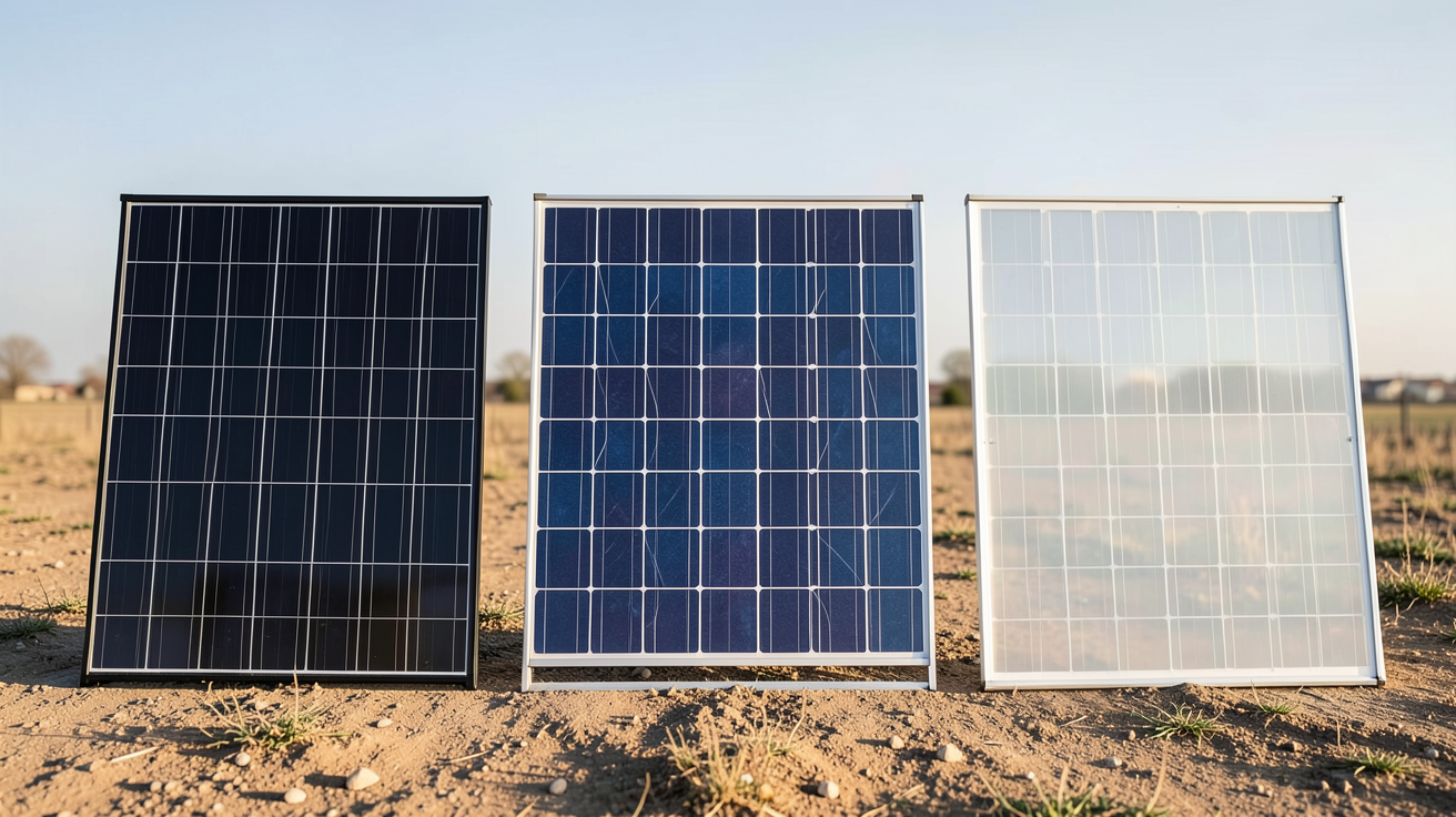 achat de panneaux photovoltaïques comparatif des technologies monocristallin polycristallin et bifacial