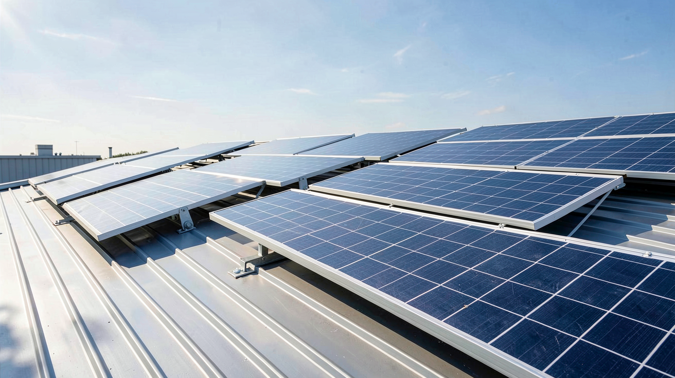 achat panneaux photovoltaique différents types de panneaux solaires exposés en extérieur
