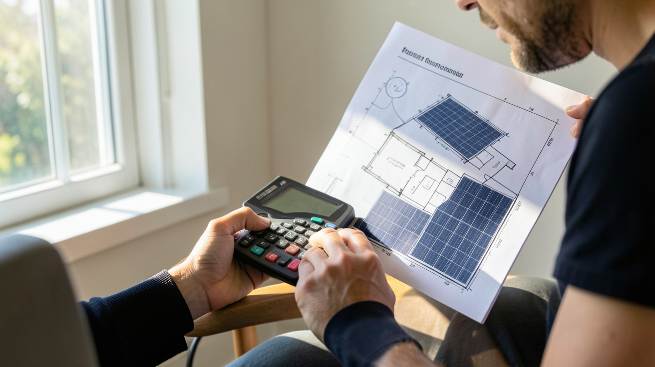 achat panneaux photovoltaïques : calcul de la puissance nécessaire pour une installation solaire