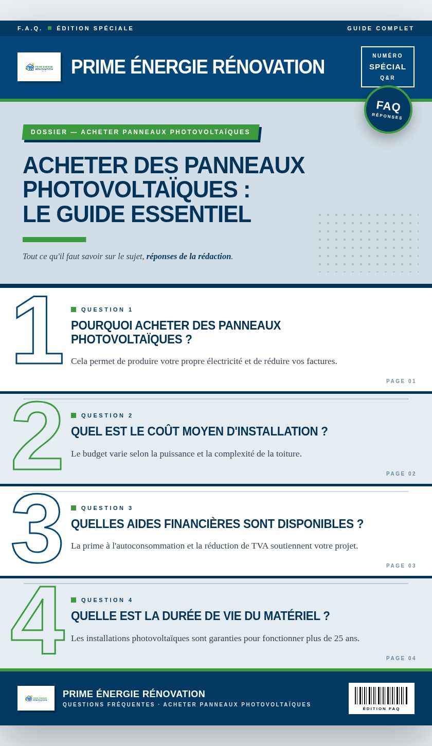 Infographie : Acheter des panneaux photovoltaïques : le guide essentiel