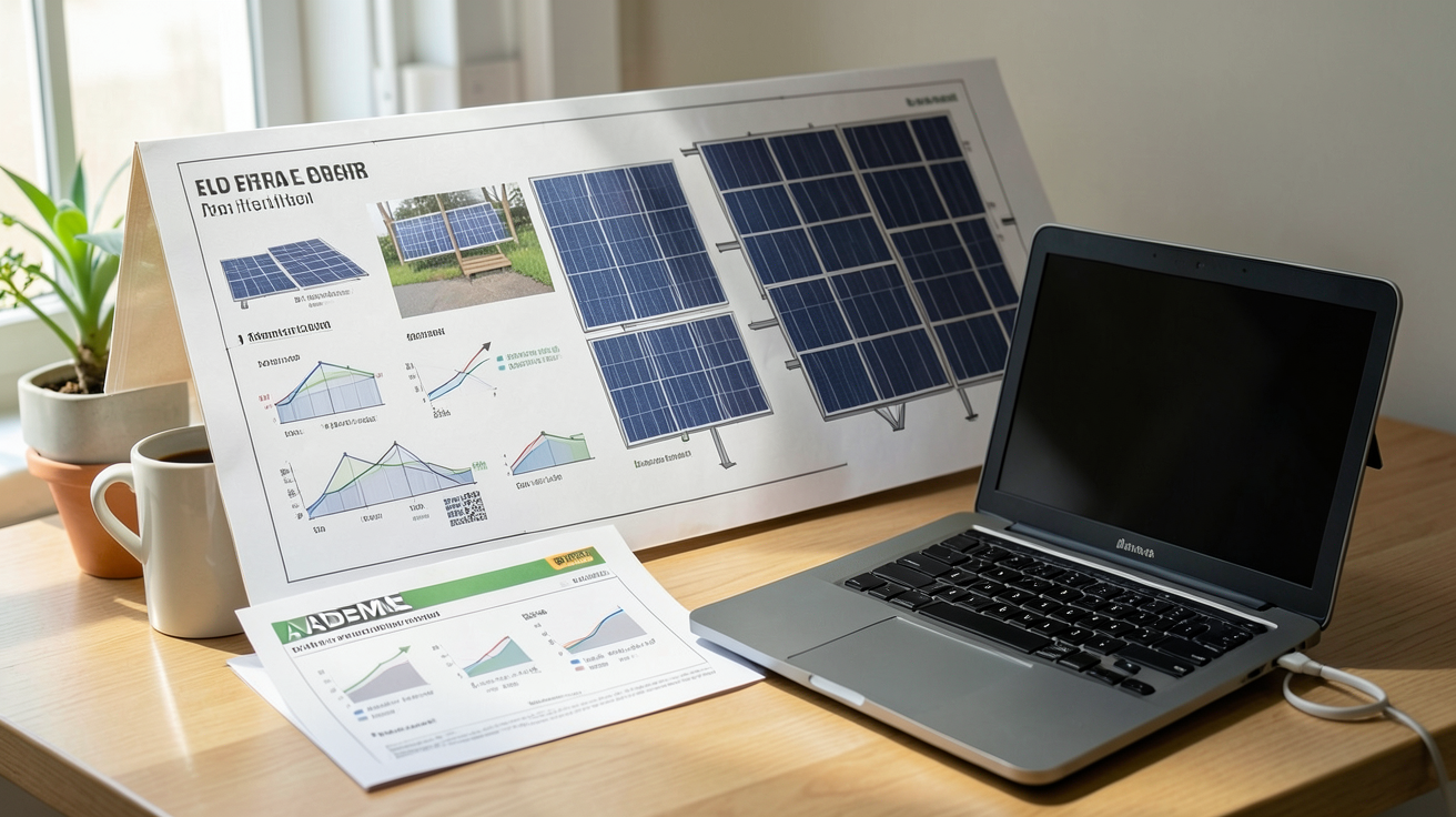 ademe photovoltaique guide des étapes pour monter un projet solaire avec l'ADEME