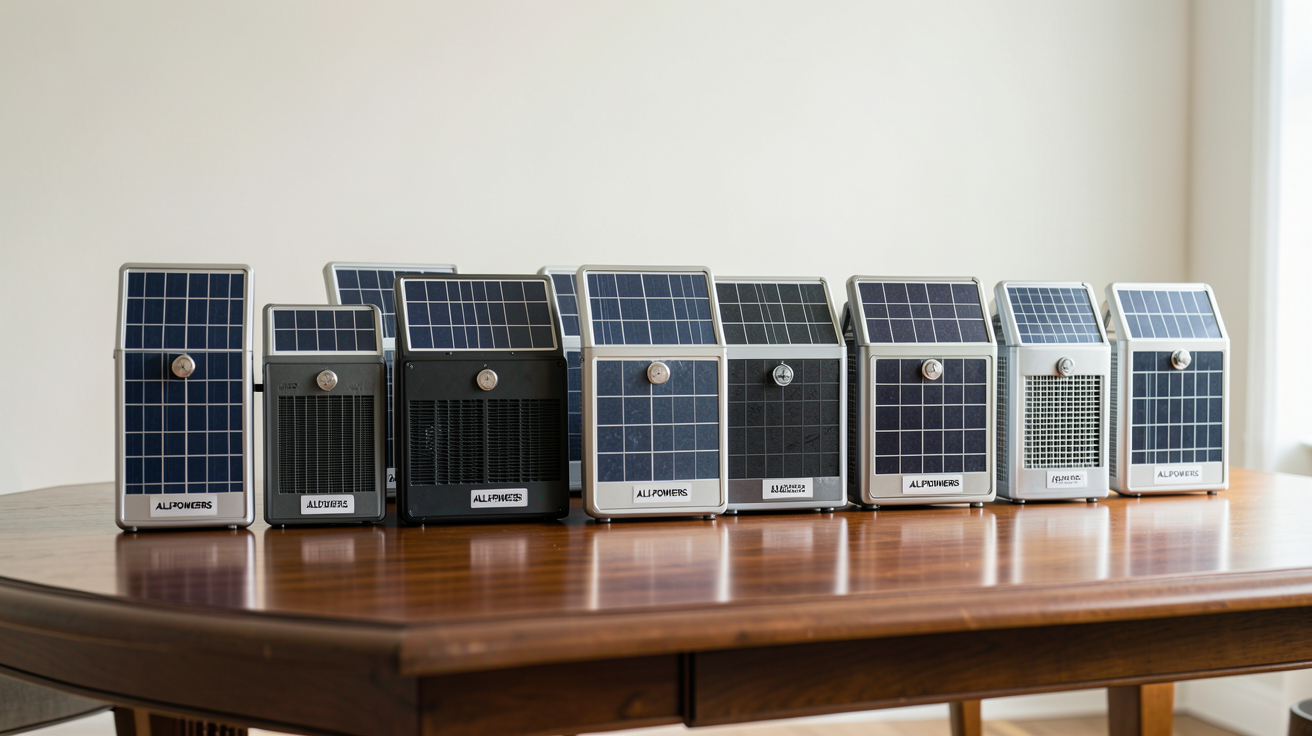 allpowers générateur solaire : top 10 des modèles ALLPOWERS présentés sur une table en 2024