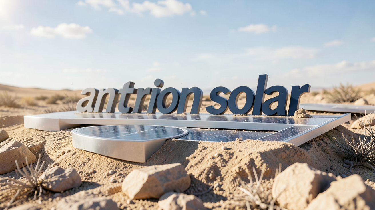 antarion solar photographié en situation réelle, illustration de l'article