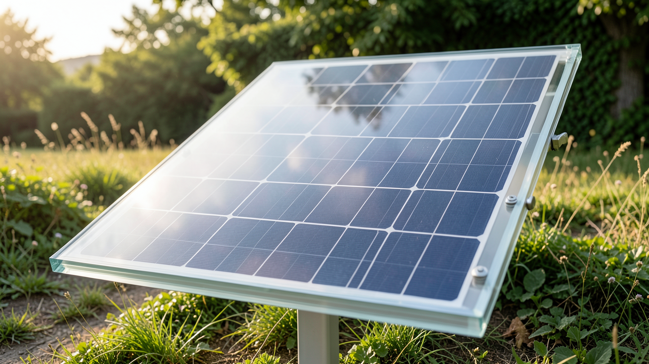 aterno panneau solaire technologie verre-verre offrant une protection optimale pour les cellules photovoltaïques