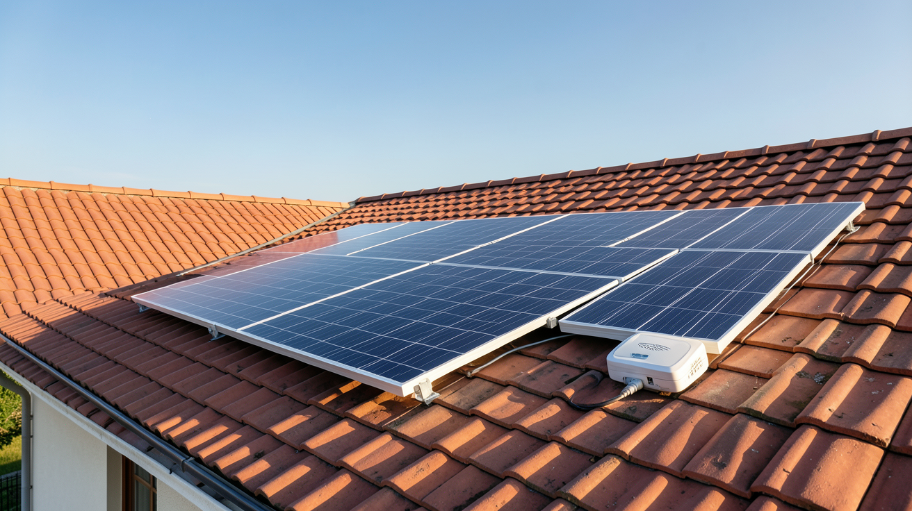 autoconsommation EDF installation solaire sur toit de maison individuelle pour comparaison avec autres fournisseurs