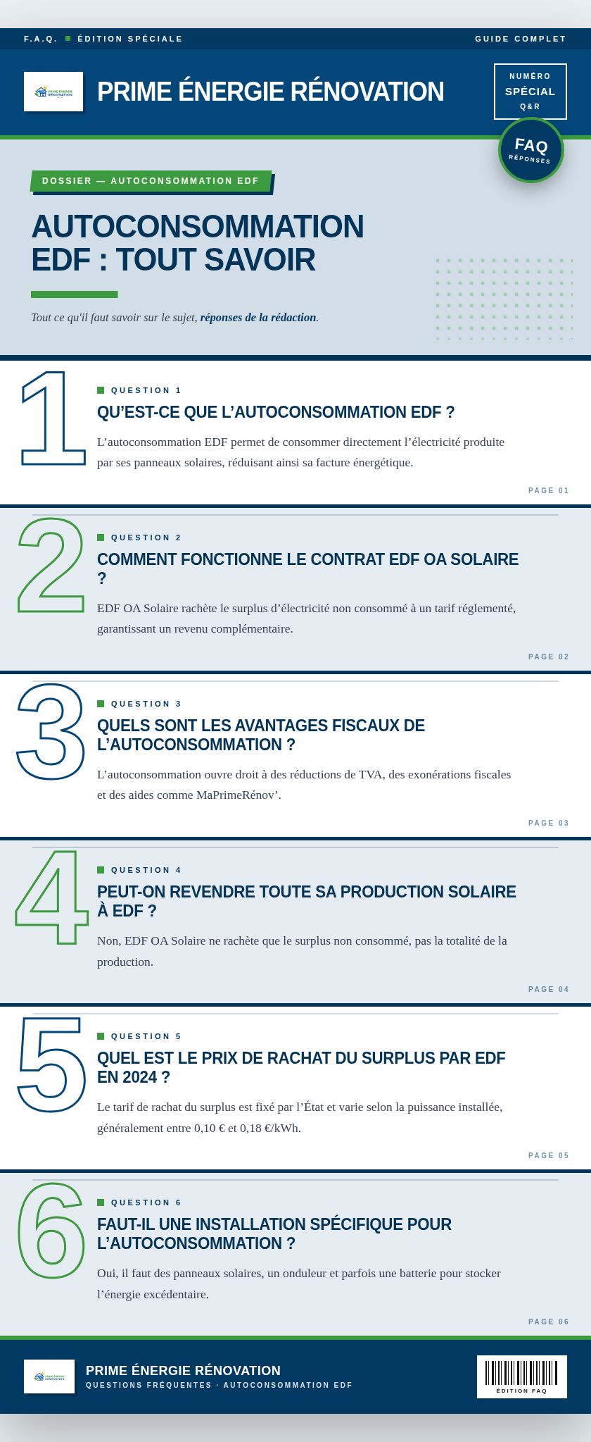 Infographie : Autoconsommation EDF : tout savoir