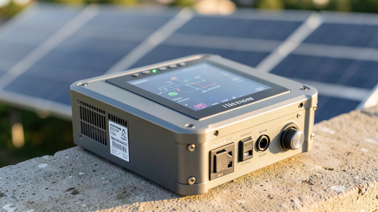 batterie lithium photovoltaïque moderne installée dans un système solaire domestique