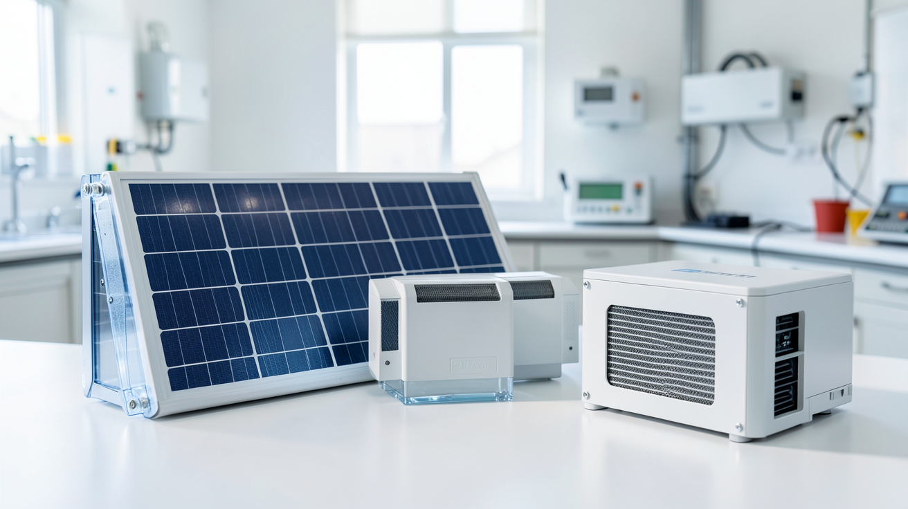 batterie pour panneau solaire 220v présentant différents types de technologies de stockage