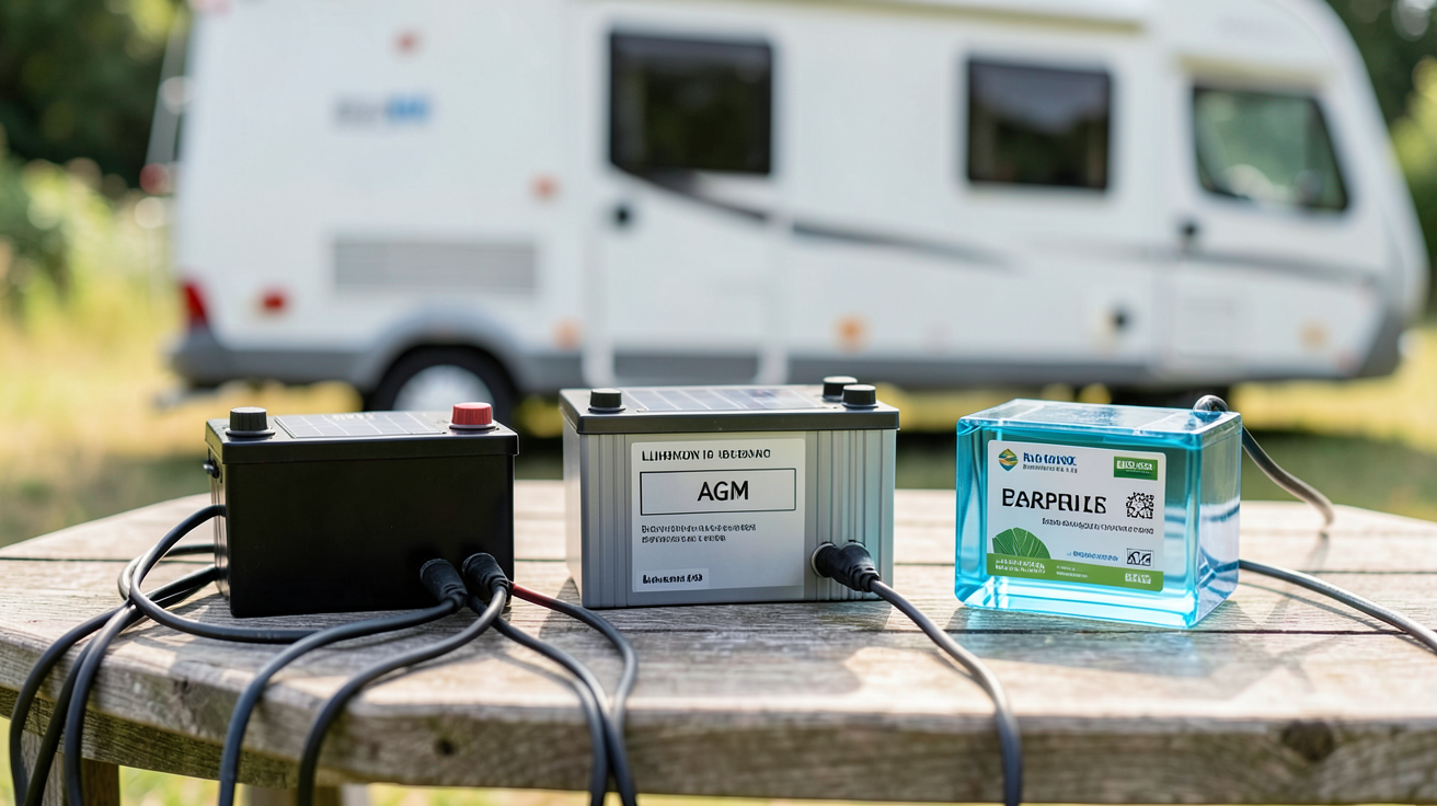 batterie pour panneau solaire camping car comparatif de technologies sur un banc de test