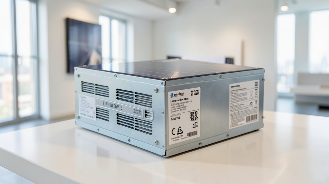 batterie pour panneaux photovoltaïques affichant des prix réels 2025 dans un showroom