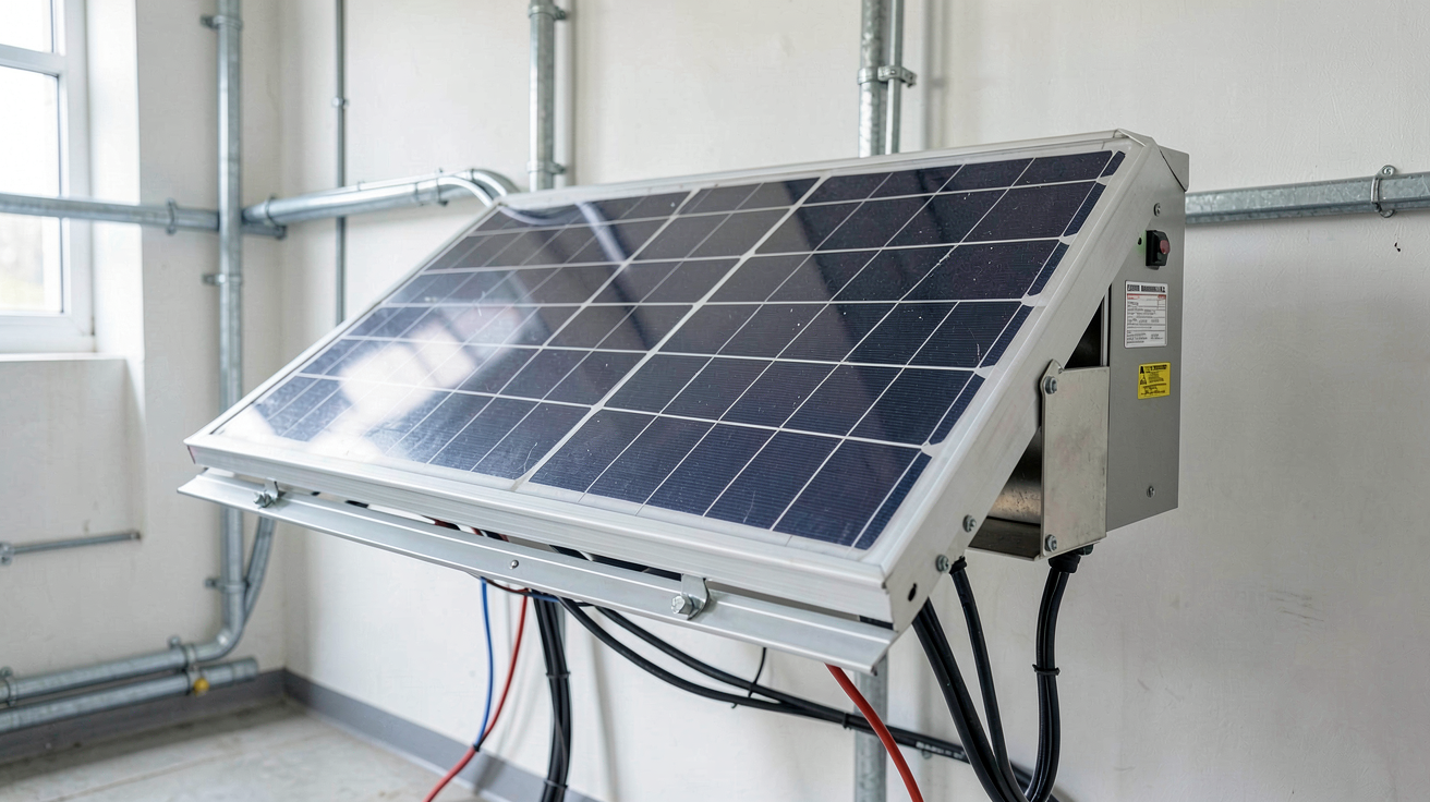 batterie solaire 3 kW installée dans un local technique pour calculer la capacité idéale d'une installation