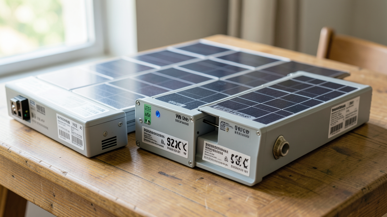 batterie solaire prix présentant différentes capacités de stockage avec leurs prix indicatifs
