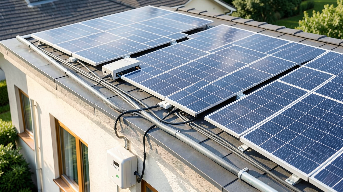 batterie stockage panneau solaire montrant le dimensionnement du stockage selon le profil de consommation d'une habitation