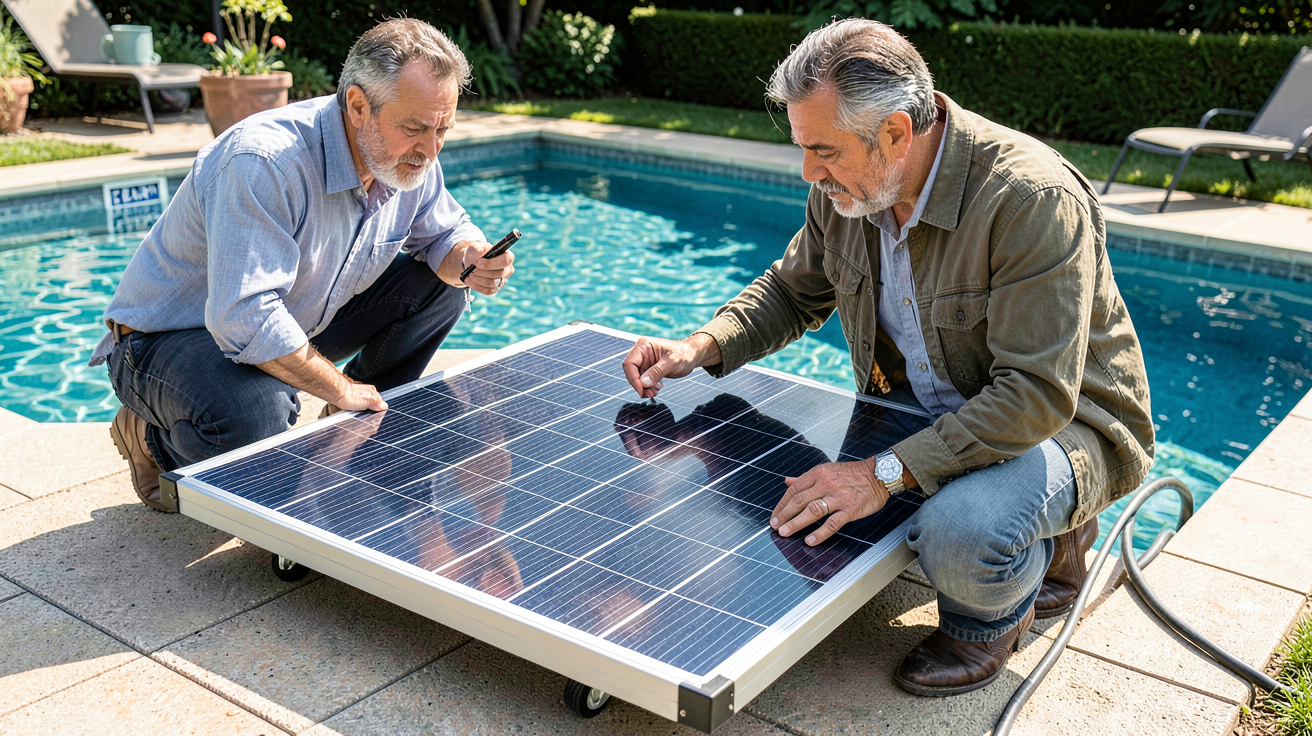 capteur solaire piscine dimensionnant le système de chauffage solaire