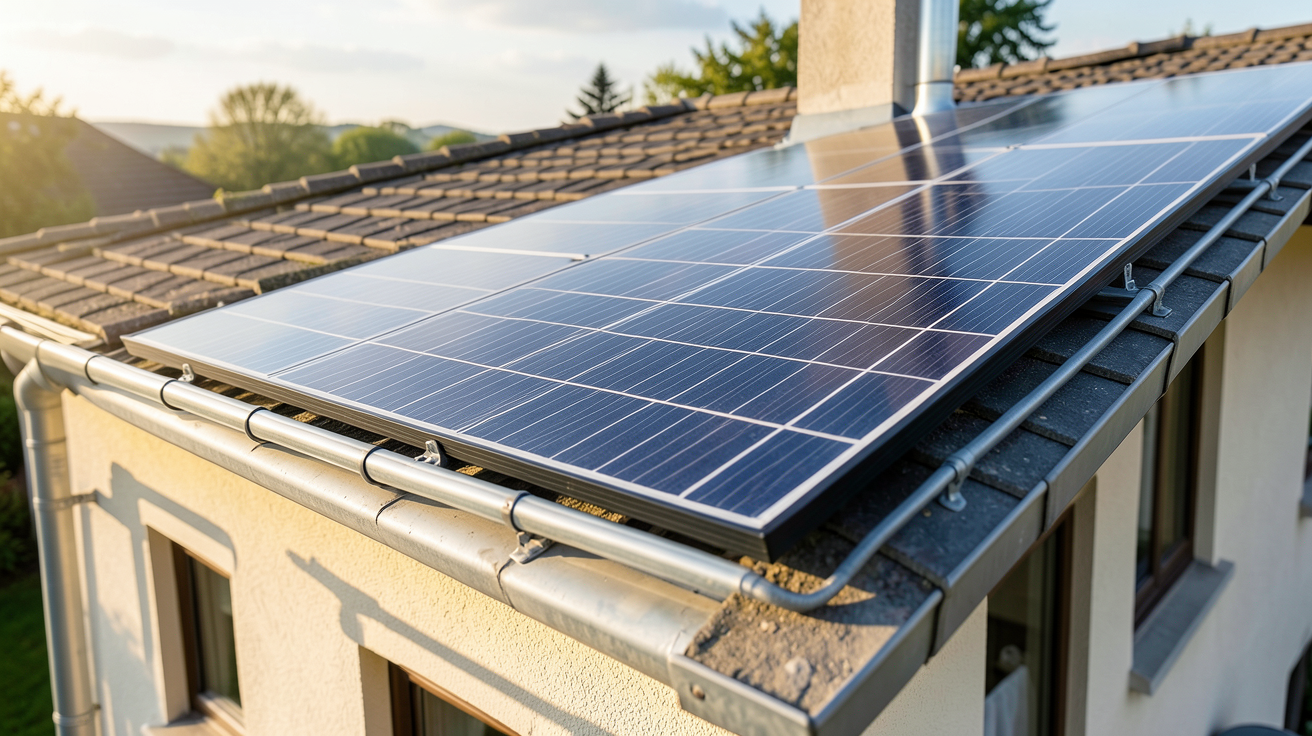 chauffage panneau solaire prix guide choix installation toit maison