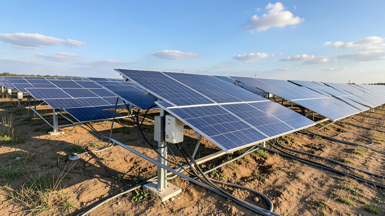 coût d'une centrale photovoltaïque au sol montrant les facteurs influençant le prix