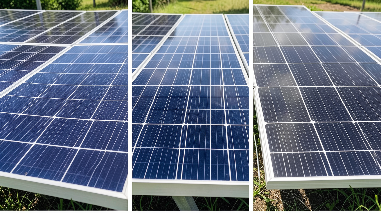 cout des panneaux solaires photovoltaïques prix par technologie : monocristallin, polycristallin et couche mince