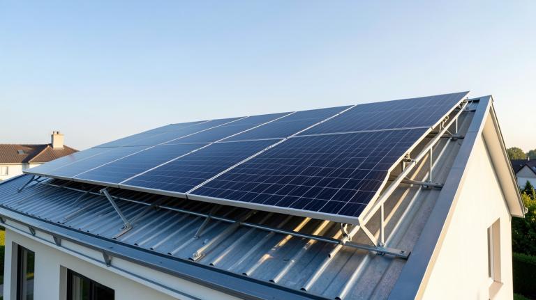 coût installation photovoltaïque 9 kW 2020 sur le toit d'une maison résidentielle