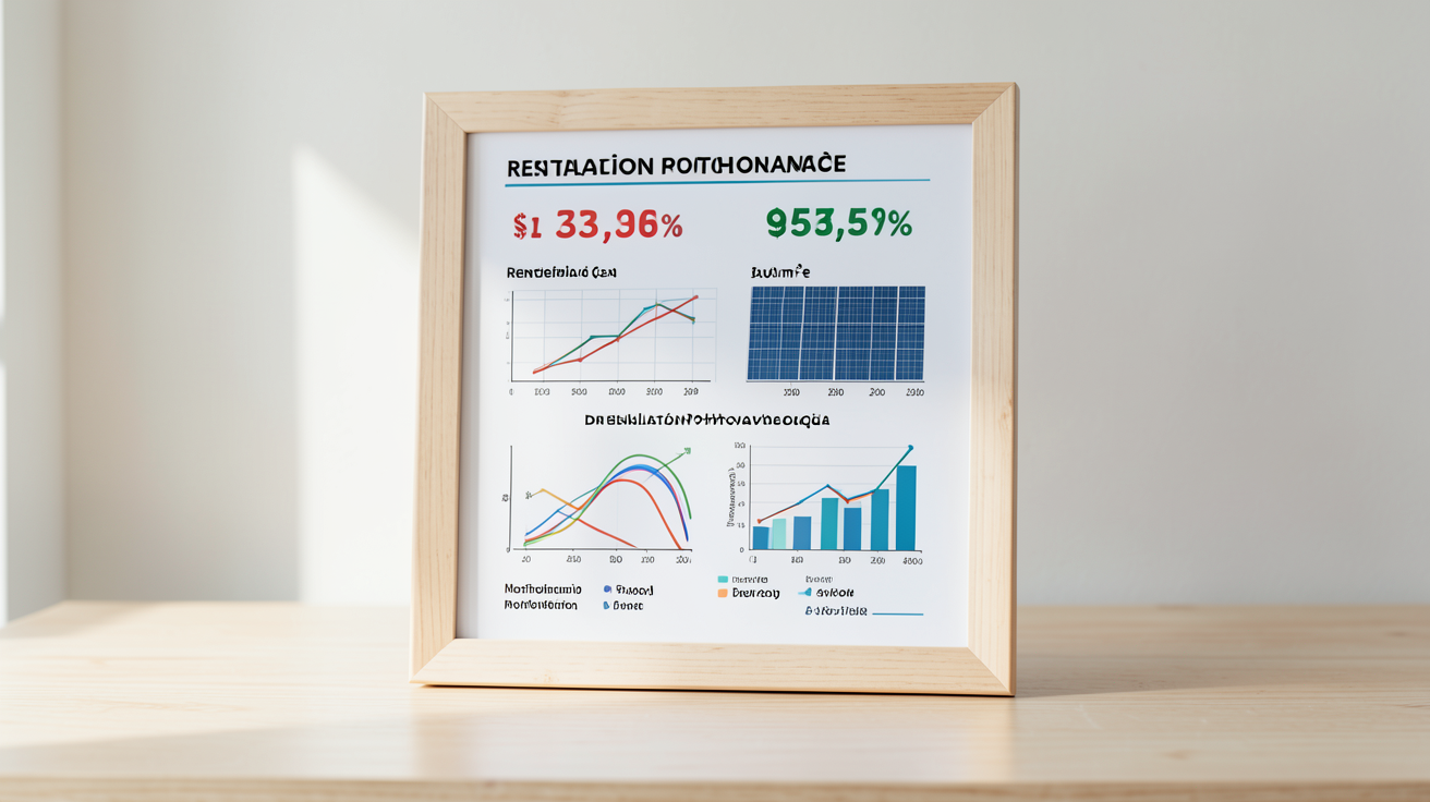 calcul du coût et de la rentabilité d'une installation photovoltaïque au m² sur un tableau financier