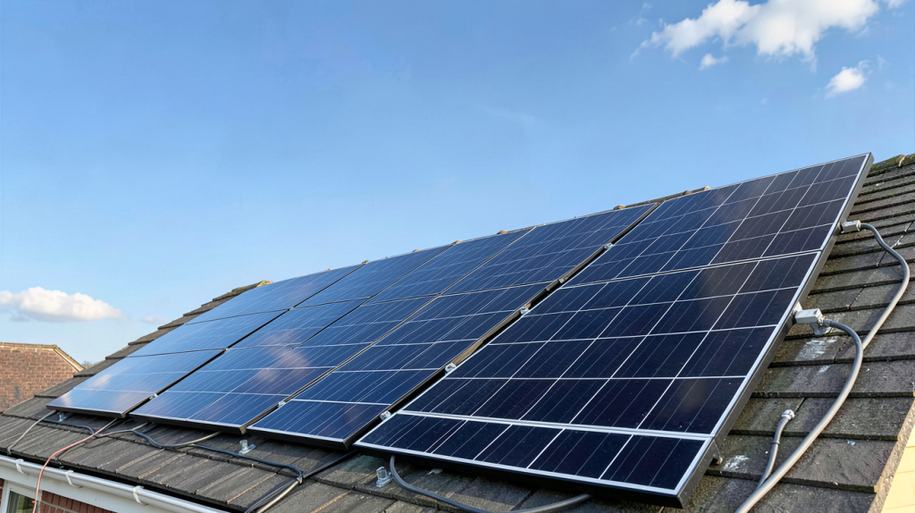 cout moyen d'une installation photovoltaïque sur le toit d'une maison