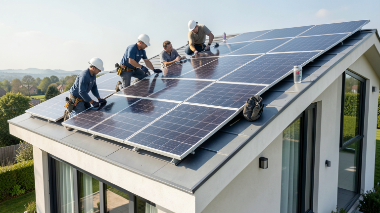 cout pose panneau solaire pour une installation domestique